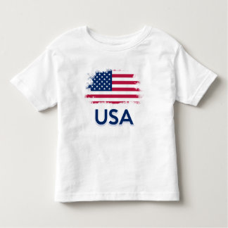 Amerikaanse vlag kinder shirts