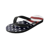 Amerikaanse vlag kinder teenslippers (Schuin)