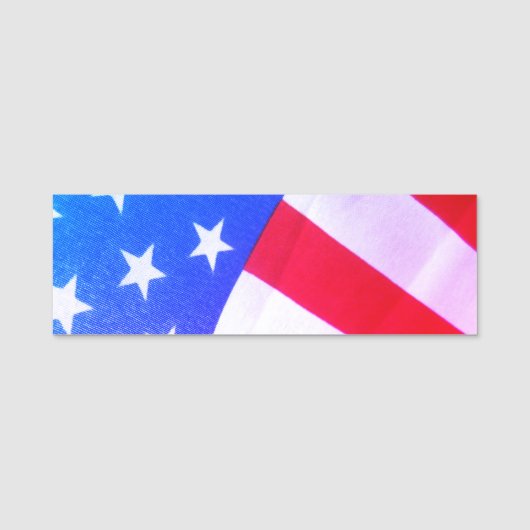 Amerikaanse vlag Klassieke tag (Voorkant)