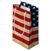  Amerikaanse vlag Klein Cadeauzakje (Voorkant Gekanteld)