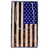 Amerikaanse  vlag klein cadeauzakje (Voorkant)