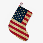 Amerikaanse vlag Kleine Kerstsok (Voorkant (Hangend))