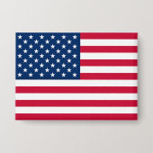 Amerikaanse Vlag Knop Button (Voorkant)