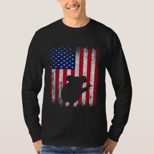 Amerikaanse vlag Koala op 4 juli T-shirt