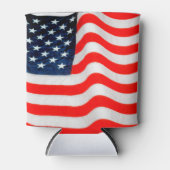 Amerikaanse vlag Koelbox Blikjeskoeler (Voorkant)