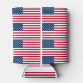 Amerikaanse vlag Koelbox USA - Patriottisch Blikjeskoeler (Achterkant)