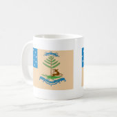 Amerikaanse vlag koffiemok (Voorkant links)