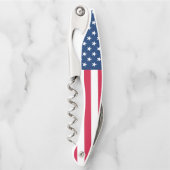 Amerikaanse vlag Kurkentrekker (Voorkant)