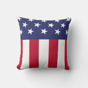 Amerikaanse vlag kussen