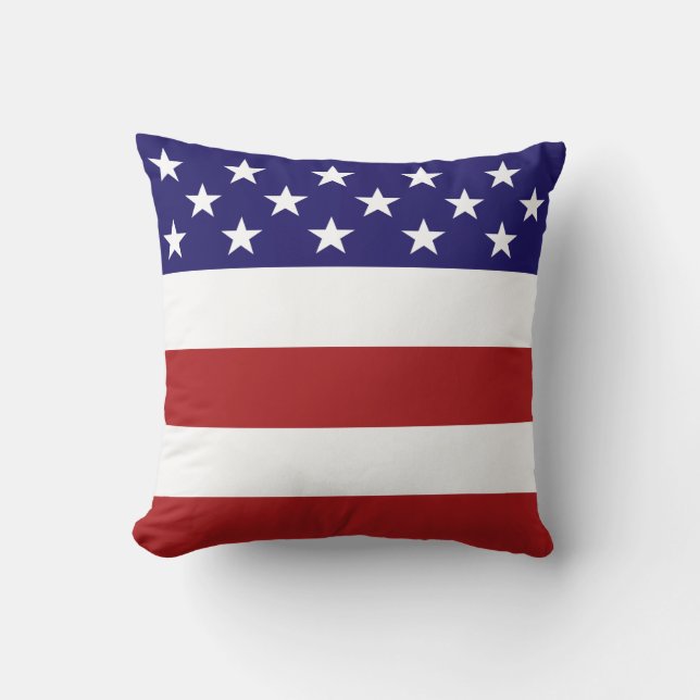 Amerikaanse vlag kussen (Voorkant)
