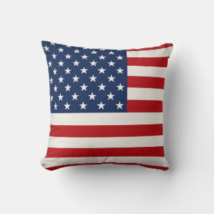 Amerikaanse Vlag Kussen Sterren & Strepen Voor Alt