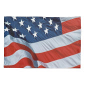 Amerikaanse vlag kussensloop (Achterkant)
