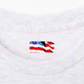 Amerikaanse vlag labels (Aangebracht)