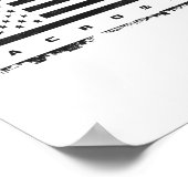 Amerikaanse Vlag Lacrosse Kleding - Lacrosse 1 Poster (Hoek)