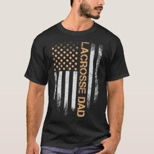 Amerikaanse vlag Lacrosse Player T-shirt
