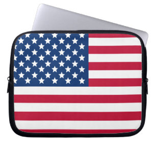 Amerikaanse vlag laptop sleeve