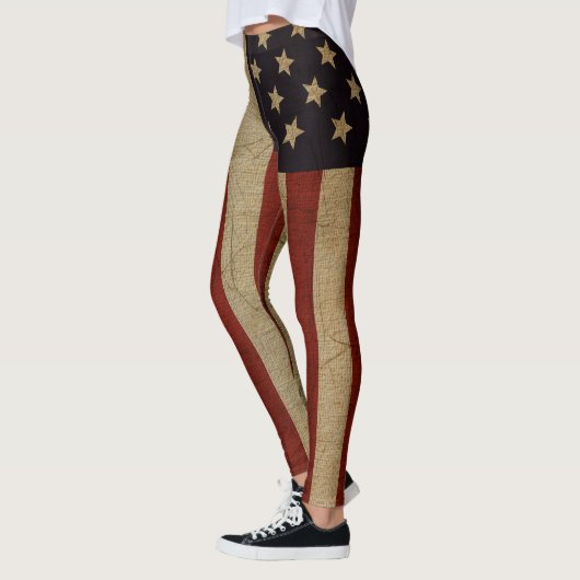 Amerikaanse vlag Leggings (Links)