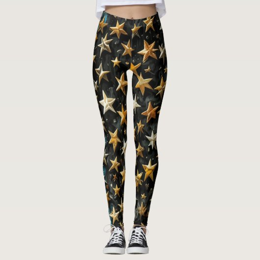Amerikaanse vlag leggings (Voorkant)