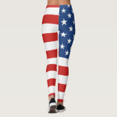 Amerikaanse vlag leggings (Achterkant)