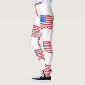 Amerikaanse vlag leggings (Links)