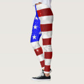 Amerikaanse vlag leggings (Links)