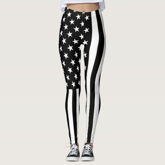 Amerikaanse vlag leggings (Voorkant)