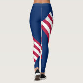 Amerikaanse vlag leggings (Achterkant)
