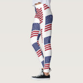 Amerikaanse vlag leggings (Links)