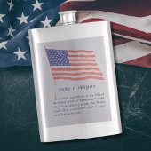 - amerikaanse vlag - legitimering flacon