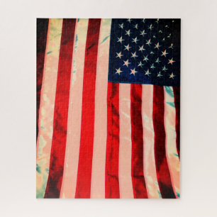 Amerikaanse vlag legpuzzel