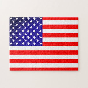 Amerikaanse vlag legpuzzel