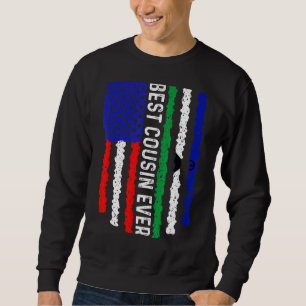 Amerikaanse vlag Lesotho vlag Beste neef ooit fami Trui