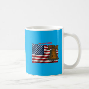Amerikaanse vlag & Liberty Bell Onafhankelijkheids Koffiemok