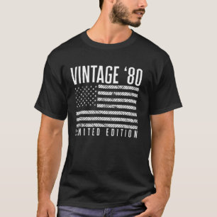 Amerikaanse Vlag Limited Edition - Vintage 1980 T-shirt