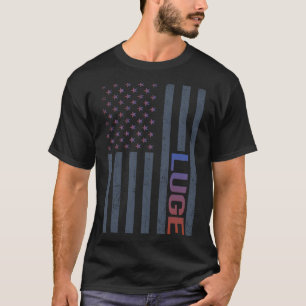 Amerikaanse vlag Luge Luger T-shirt
