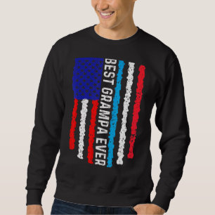 Amerikaanse vlag Luxemburgse vlag beste Grampa ooi Trui