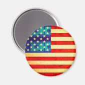 Amerikaanse vlag magneet (Voorkant / Achterkant)