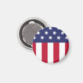Amerikaanse vlag magneet (Voorkant / Achterkant)