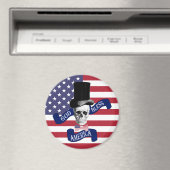 Amerikaanse vlag magneet (Insitu (Vaatwasser))