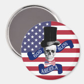 Amerikaanse vlag magneet (Voorkant / Achterkant)
