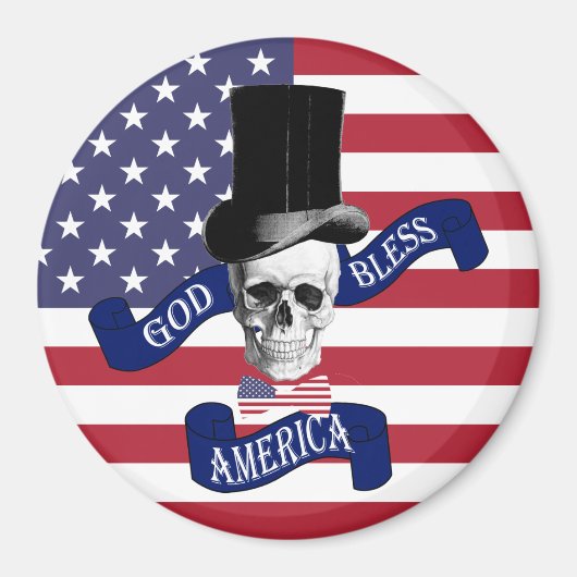 Amerikaanse vlag magneet (Voorkant)