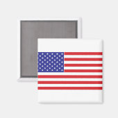 Amerikaanse vlag magneet (Voorkant / Achterkant)