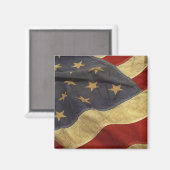 Amerikaanse vlag magneet (Voorkant / Achterkant)