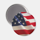 Amerikaanse vlag magneet (Voorkant / Achterkant)