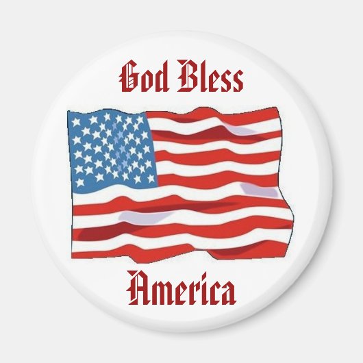 Amerikaanse vlag magneet (Voorkant)