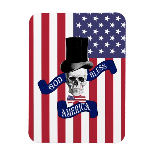 Amerikaanse vlag magneet (Verticaal)