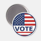 Amerikaanse vlag magneet (Voorkant / Achterkant)