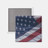 Amerikaanse vlag. magneet (Voorkant / Achterkant)