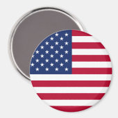 Amerikaanse vlag magneet (Voorkant / Achterkant)