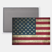 Amerikaanse vlag magneet (Voorkant / Achterkant)